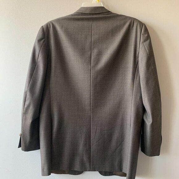 Ermenegildo Zegna Sport Coat Men's 44 R Brown Suit‎ Jacket Wool Blazer $2895 - Picture 8 of 15